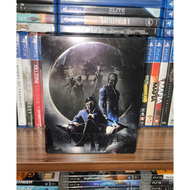 استیل بوک نایاب بازی DISHONORED 2 بدون بازی