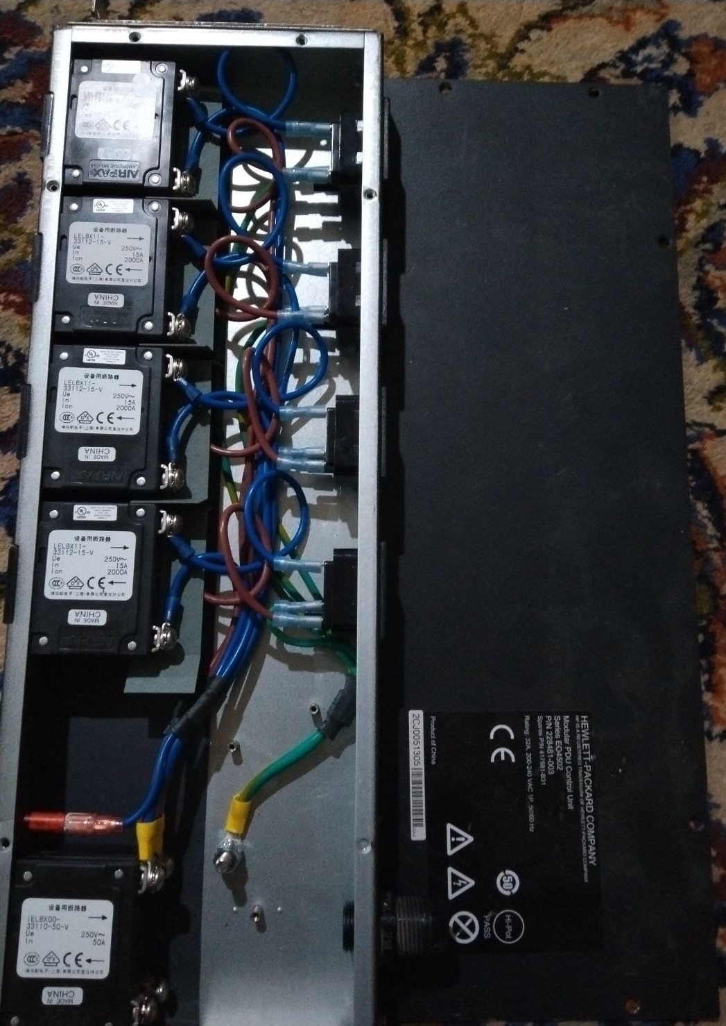 PDU مدولار HP کنترل ولتاژ