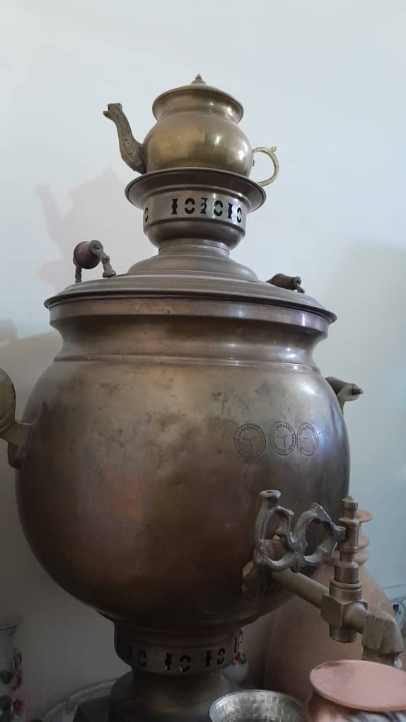 سماور ذغالی روسی قدیمی