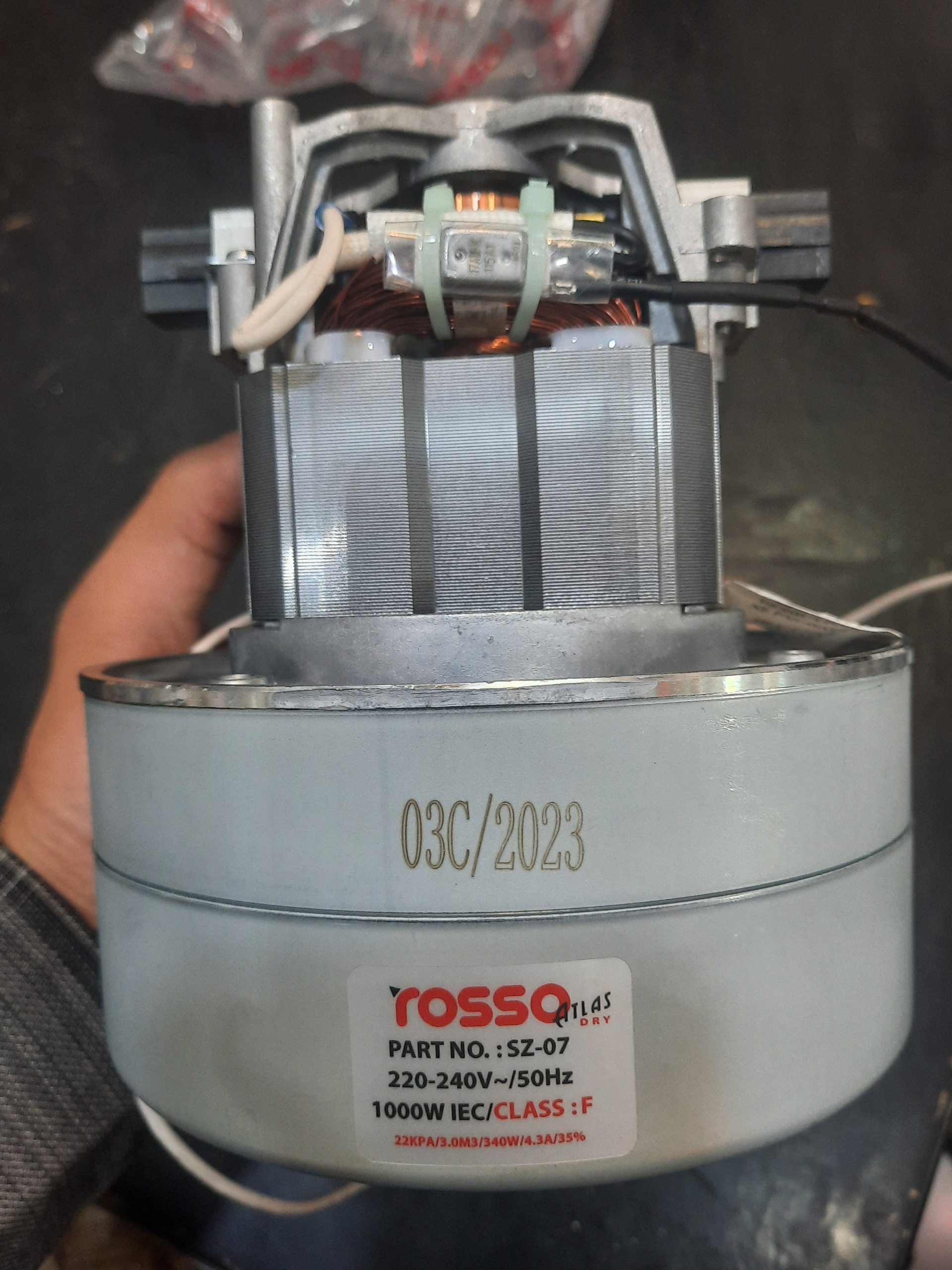 موتور جاروبرقی Ross دوپروانه (اصل)