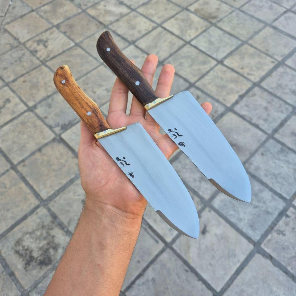 چاقوی قصابی علیرضا مدل سلاخی(فولاد فنر)