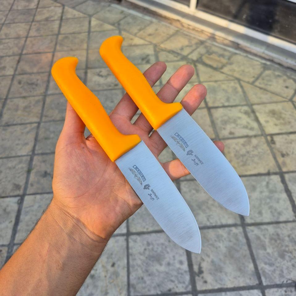 چاقوی آشپزخانه و قصابی حیدری دسته پلاستیکی سایز 1
