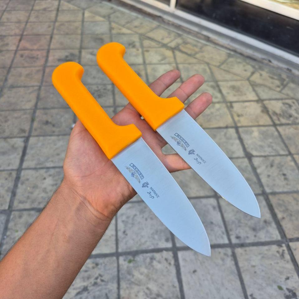 چاقوی آشپزخانه و قصابی حیدری دسته پلاستیکی سایز2