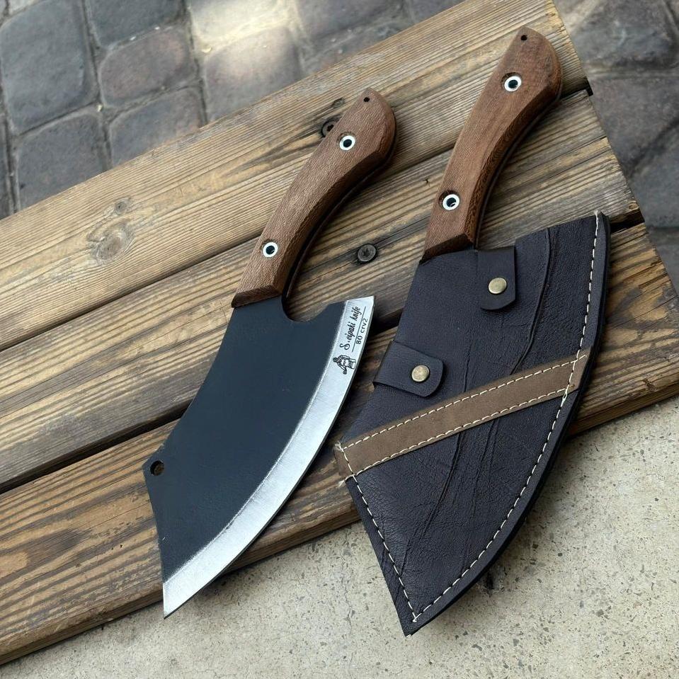 ساطور حرفه ای ضربه حیدری مدل منحنی