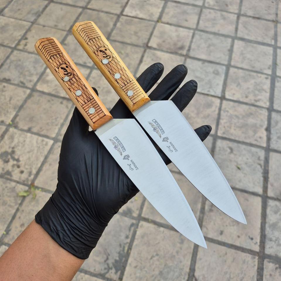 چاقوی آشپزخانه حیدری مدل راسته بری سایز 2