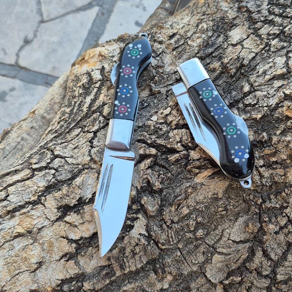 چاقوی ضامن دار بابا زنجان(ضدزنگ)