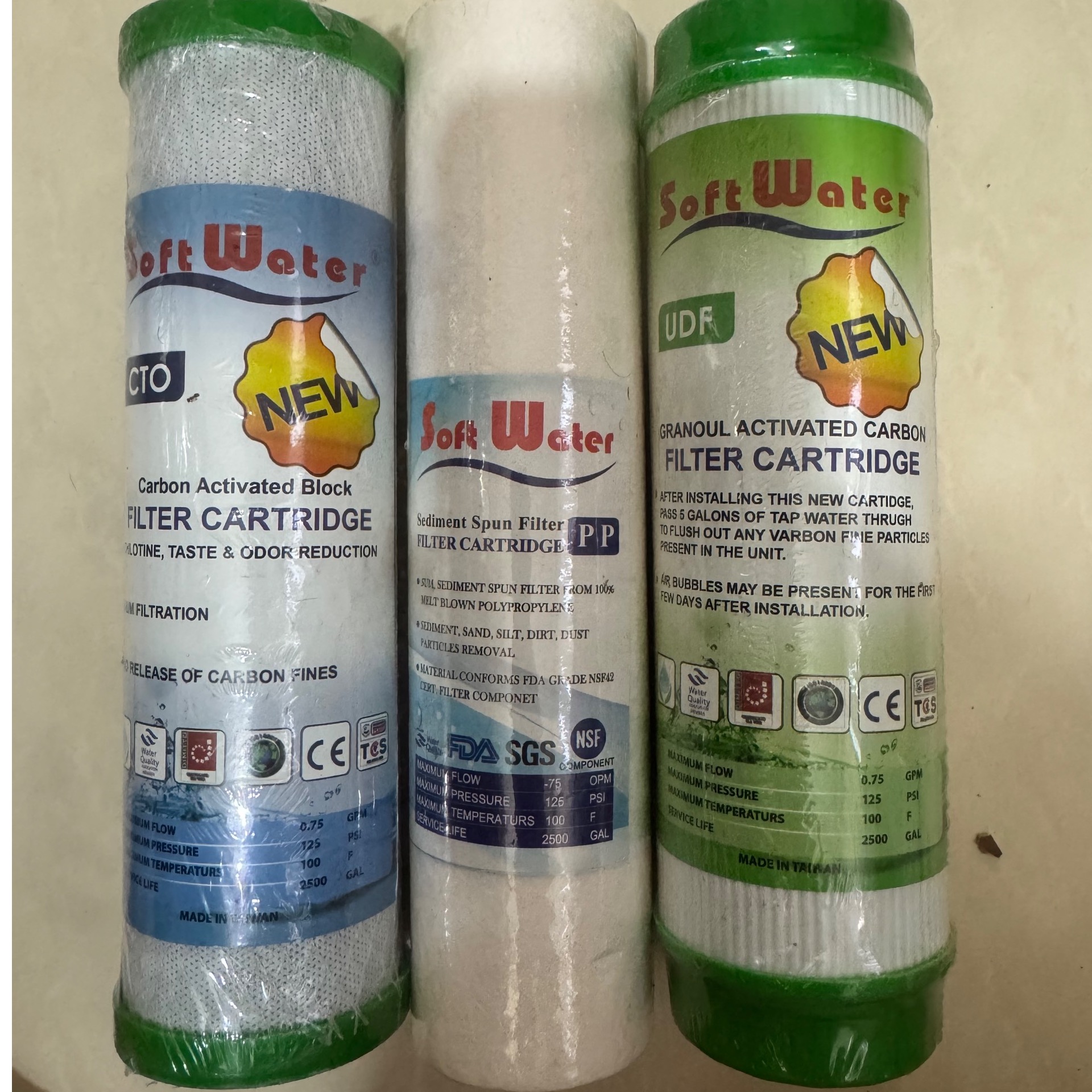 فیلتر تصفیه آب اصلی (تایوانی) soft water