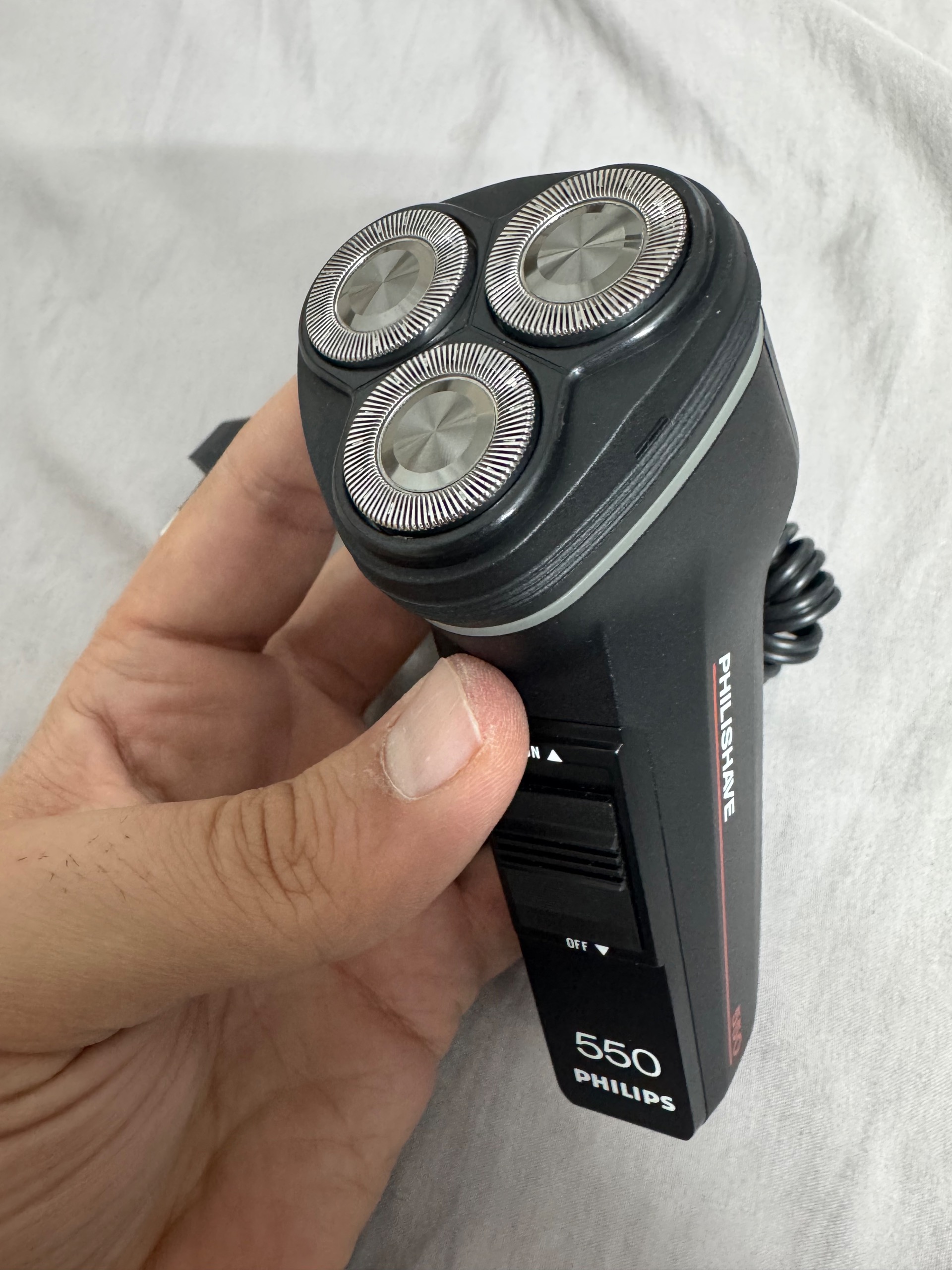 ریش تراش Philips سه تیغه 550 philishave هلندی