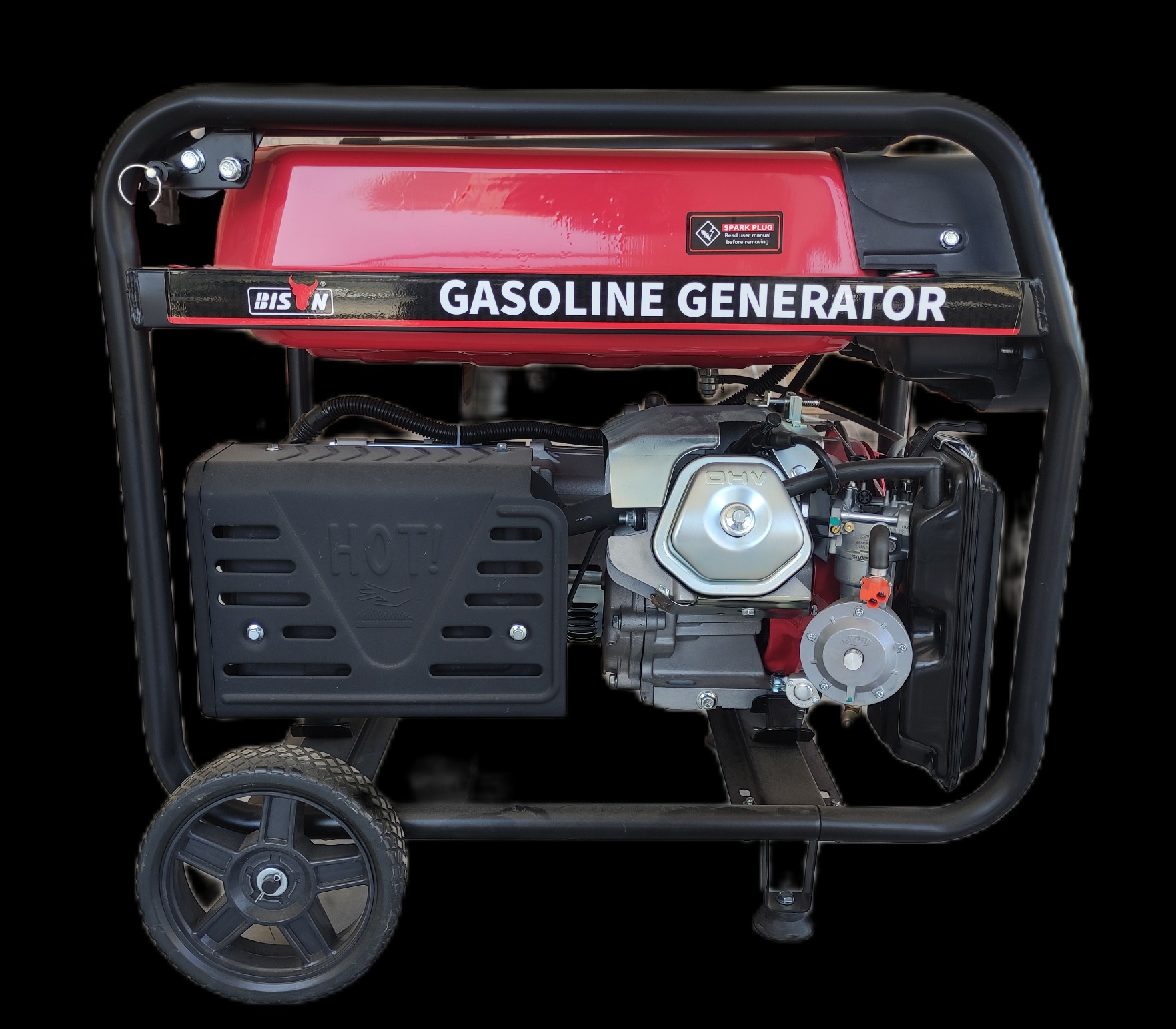 موتور برق 8 کیلو وات برند BISON سه گانه سوز