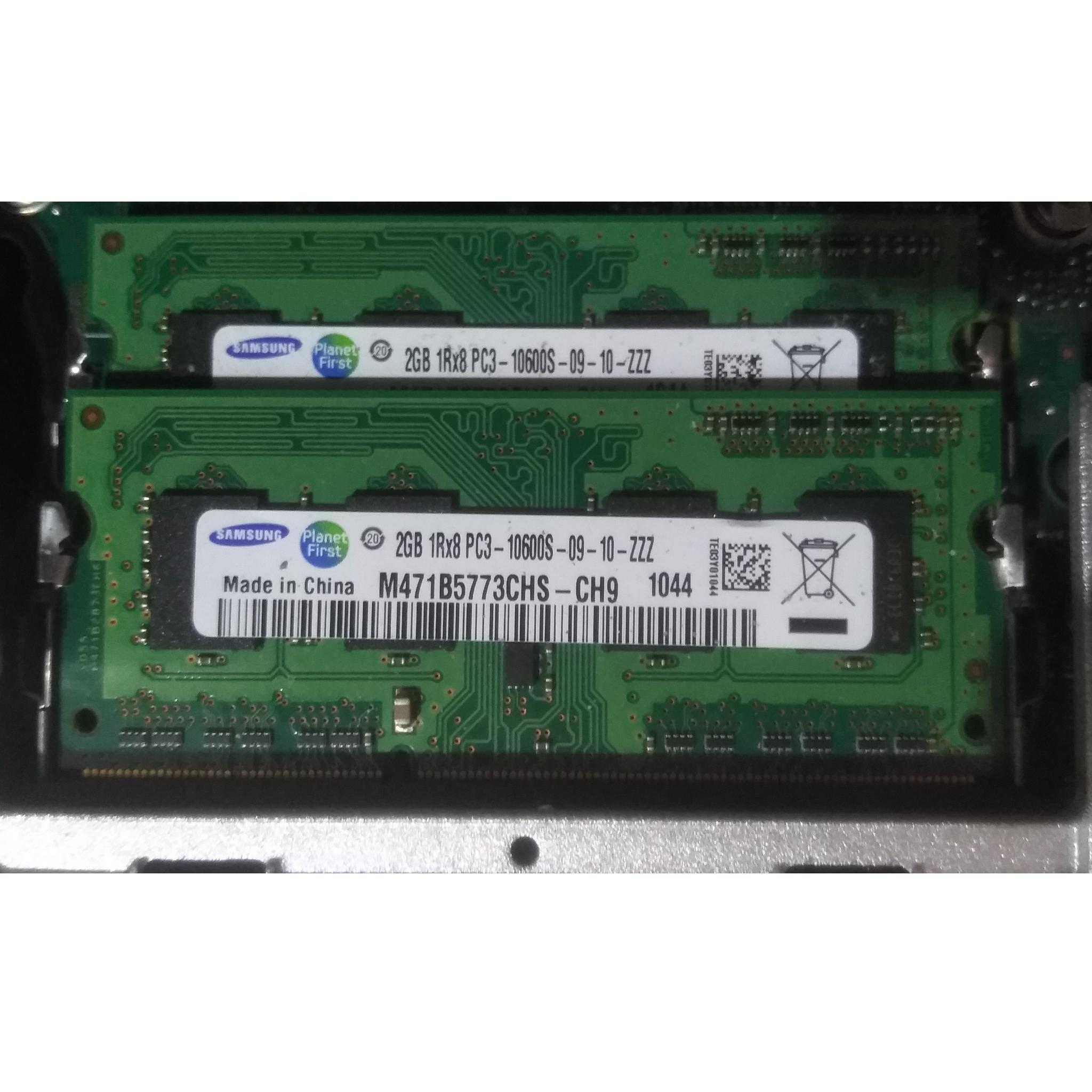 رم لپ تاپ سامسونگ 2گیگ 2 عدد