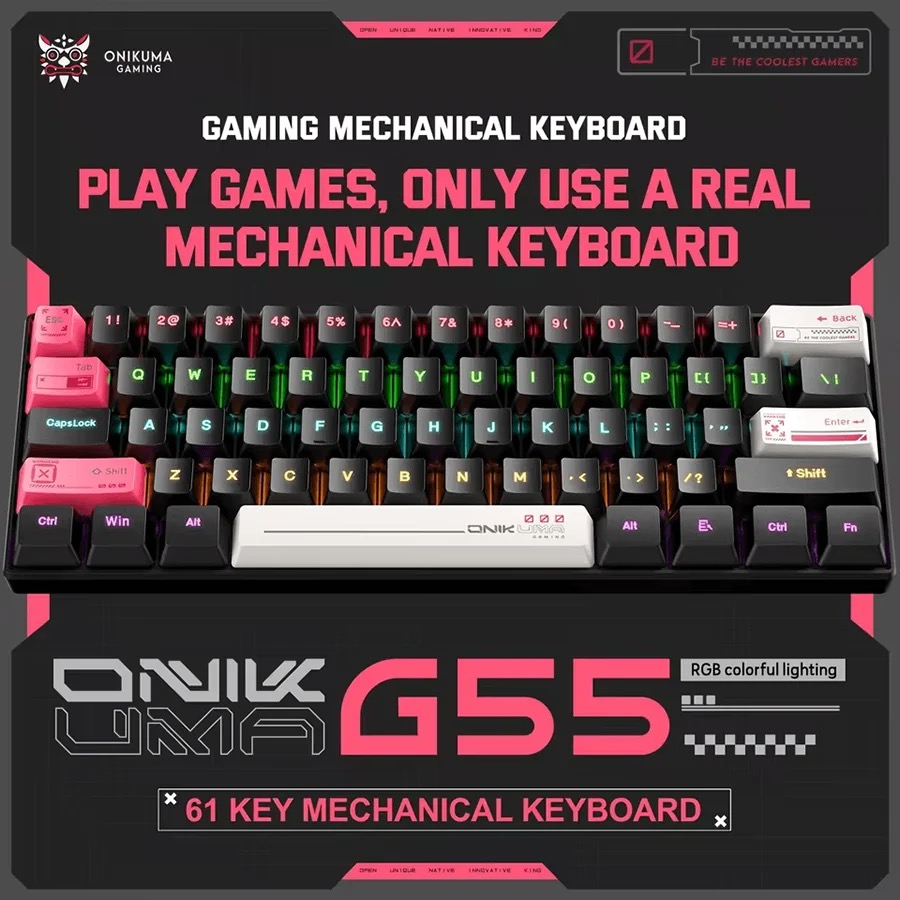 کیبورد مکانیکال onikuma G55