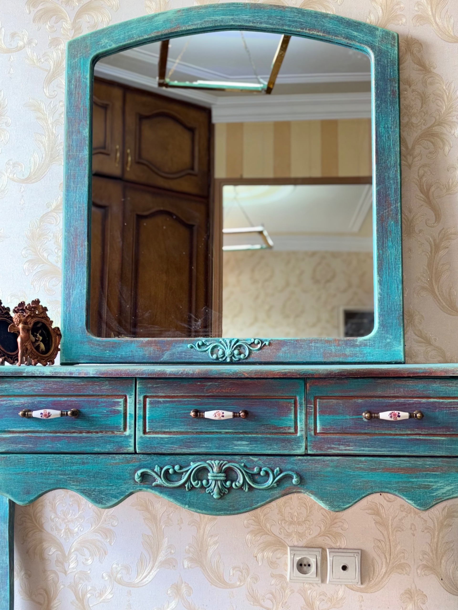 آینه کنسول انتیک