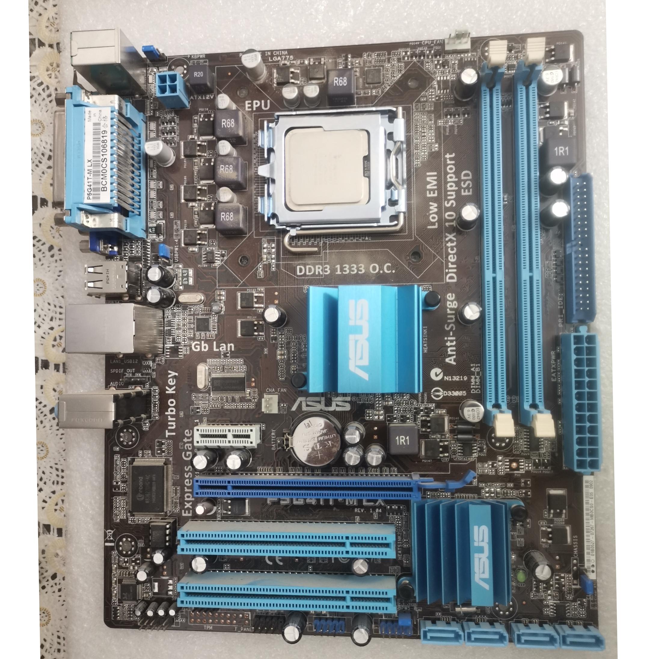 باندل ASUS G41 و CPU و رم 4 گیگ