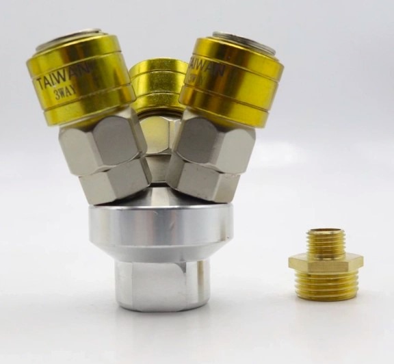 کوپلینگ سه راهی اتوماتیک کراسمن تیتانیومی مدل 3WAY