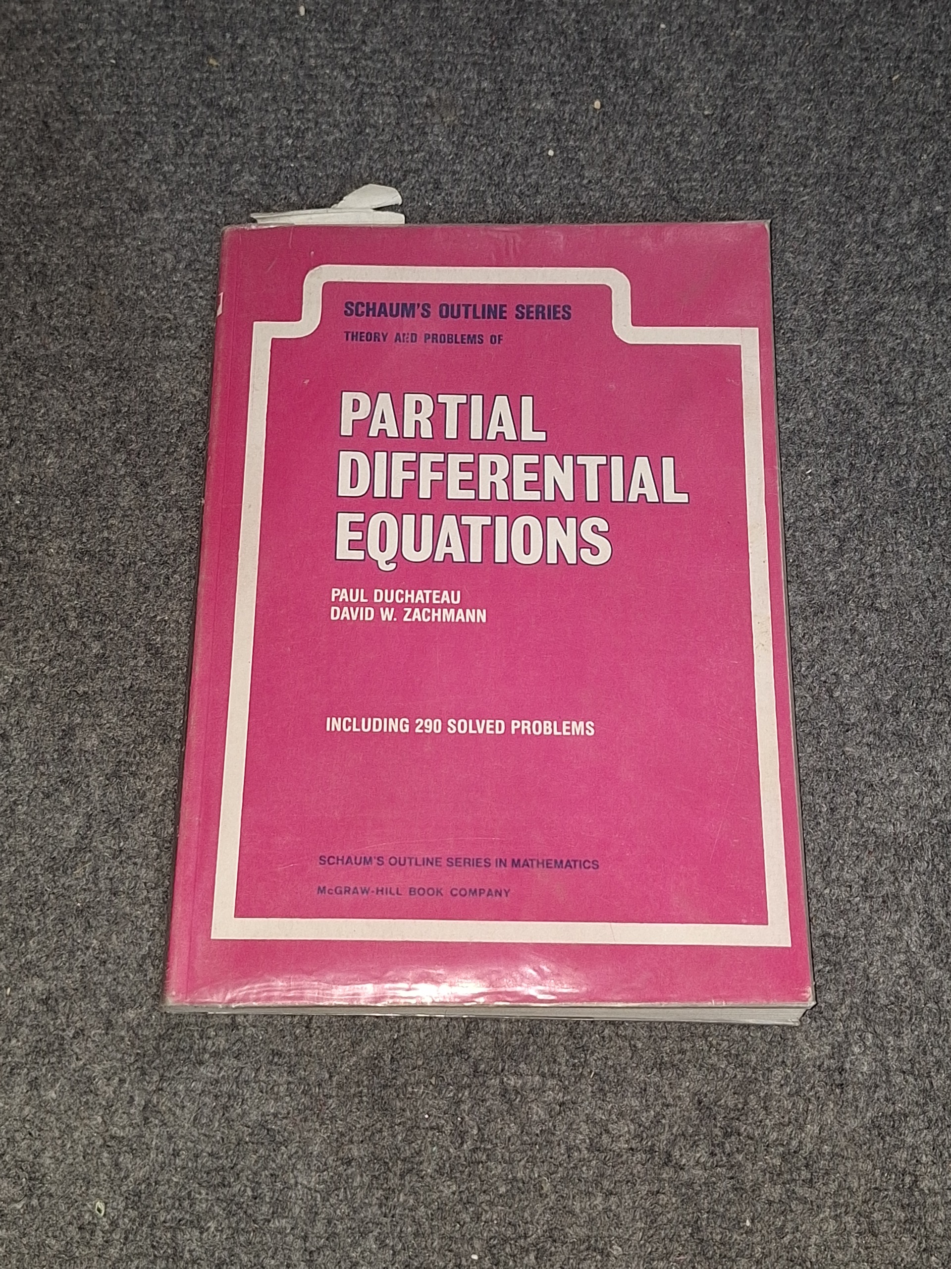 Partial differential equations