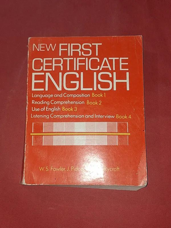 First certificate english