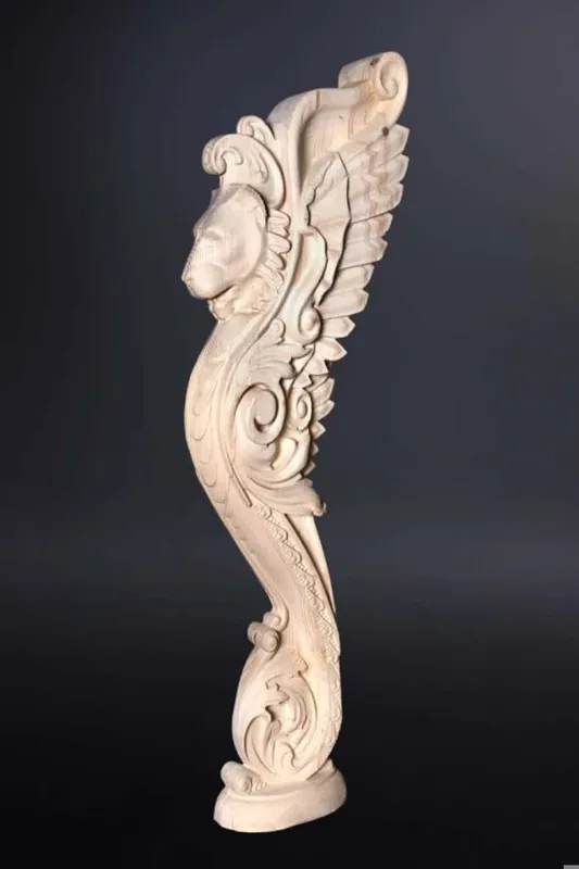 سر نرده طرح شیر دریایی