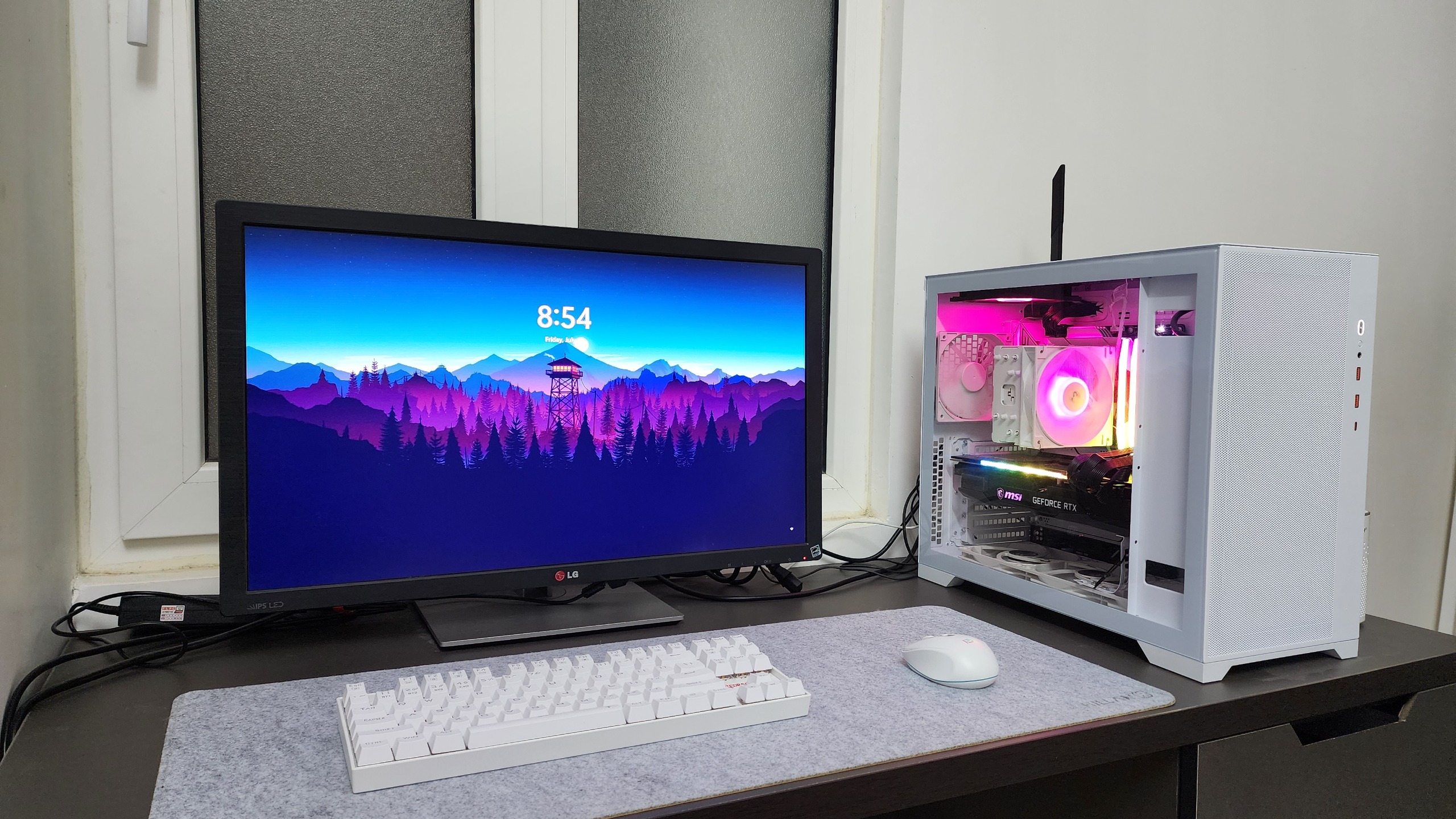 کیس حرفه ای گیمینگ و ردرینگ 13600k 3080ti