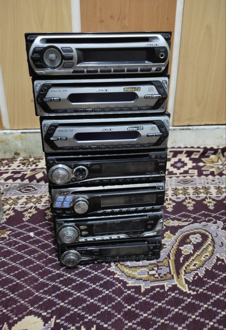 پخش ضبط سونی jvc