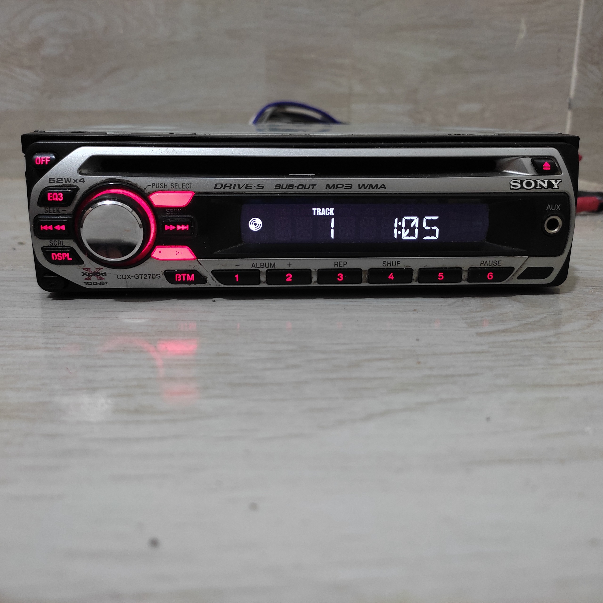 پخش سونی gt270s فلش بلوتوث دار