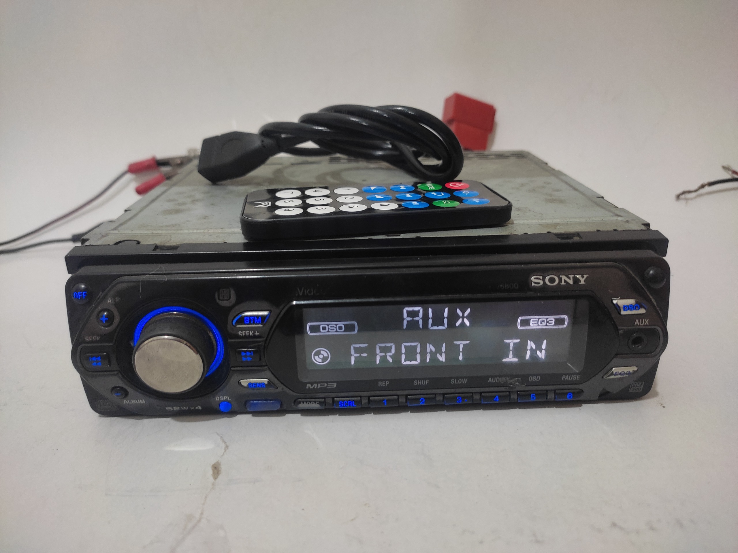 سونی cdx v6800 فلش بلوتوثی