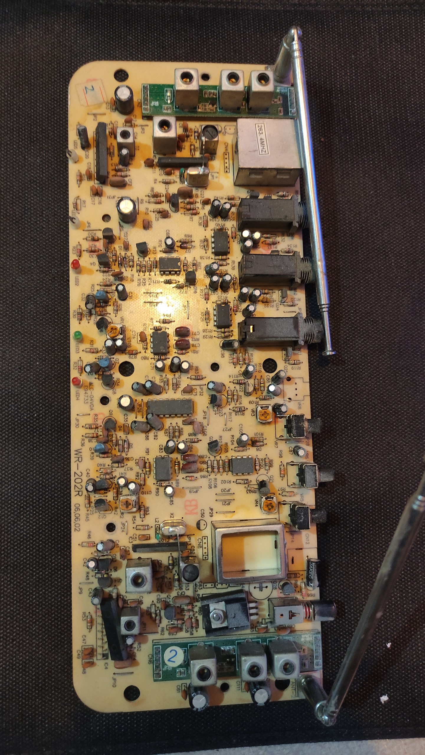 برد میکروفون بی سیم دو کاناله