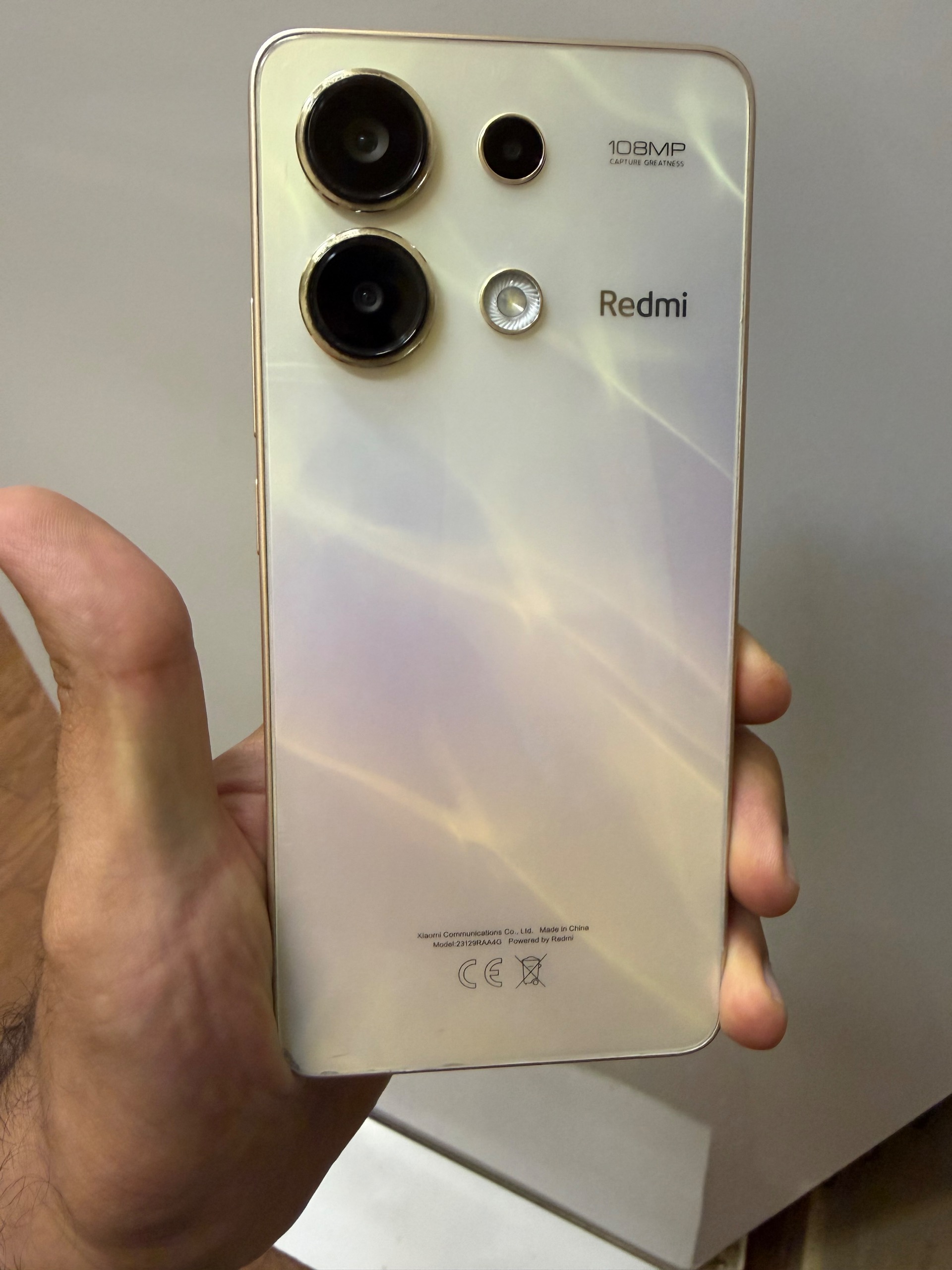 ردمی redmi note 13 512GB رنگ خاص گارانتی دارد