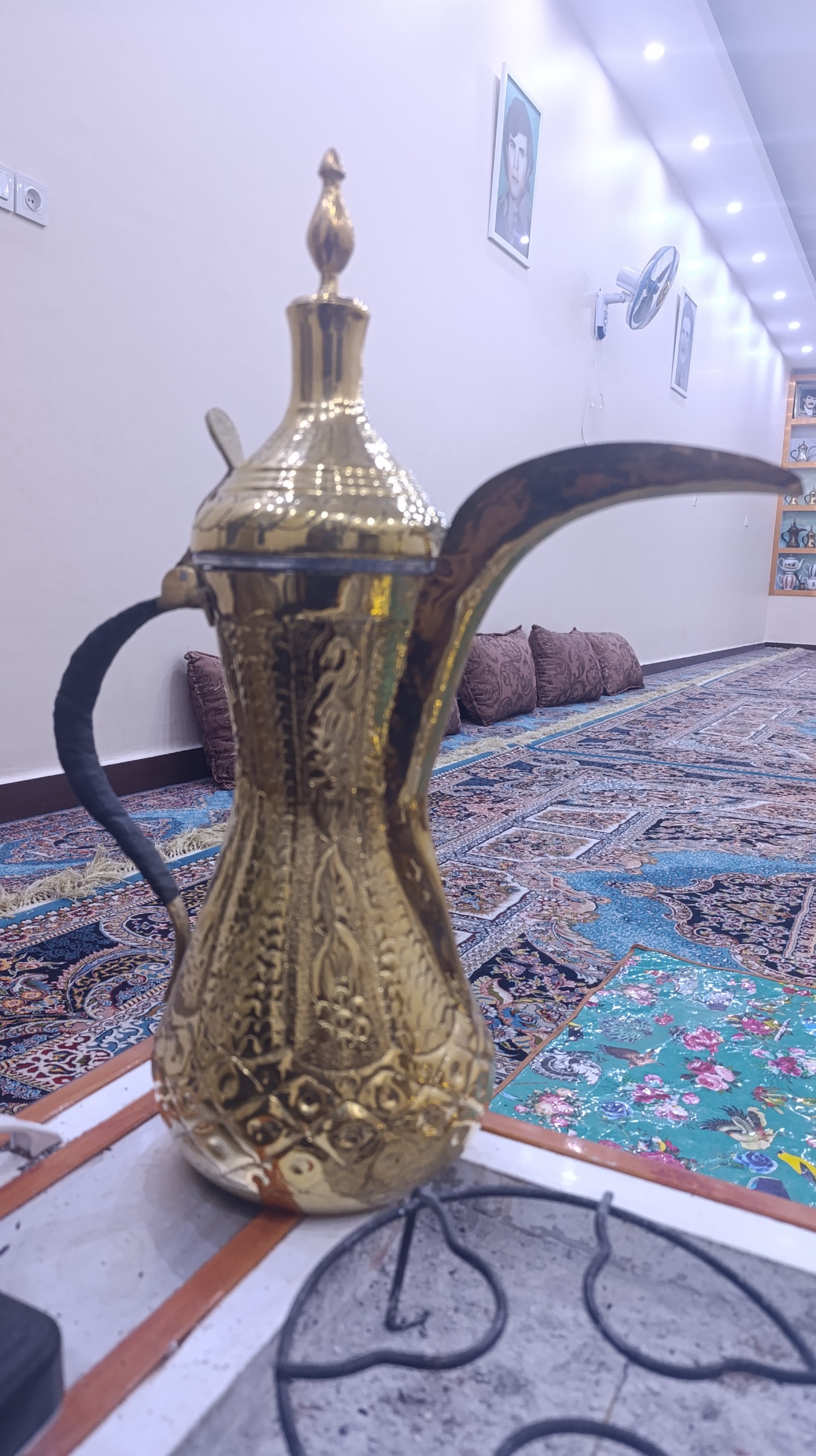 دله قهوه جوش بزرگ 55 سانتی یک تیکه