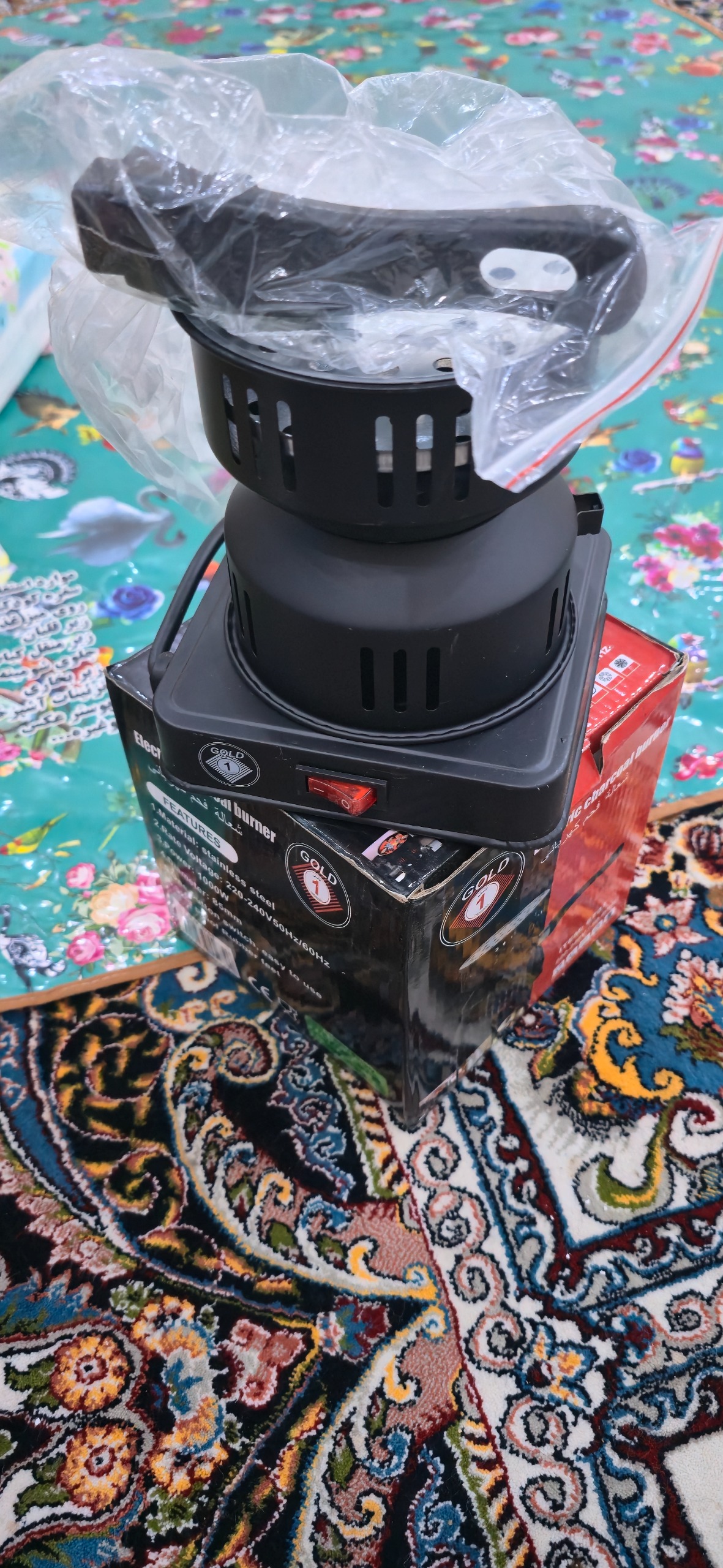 شعله ذغال سرخ کن