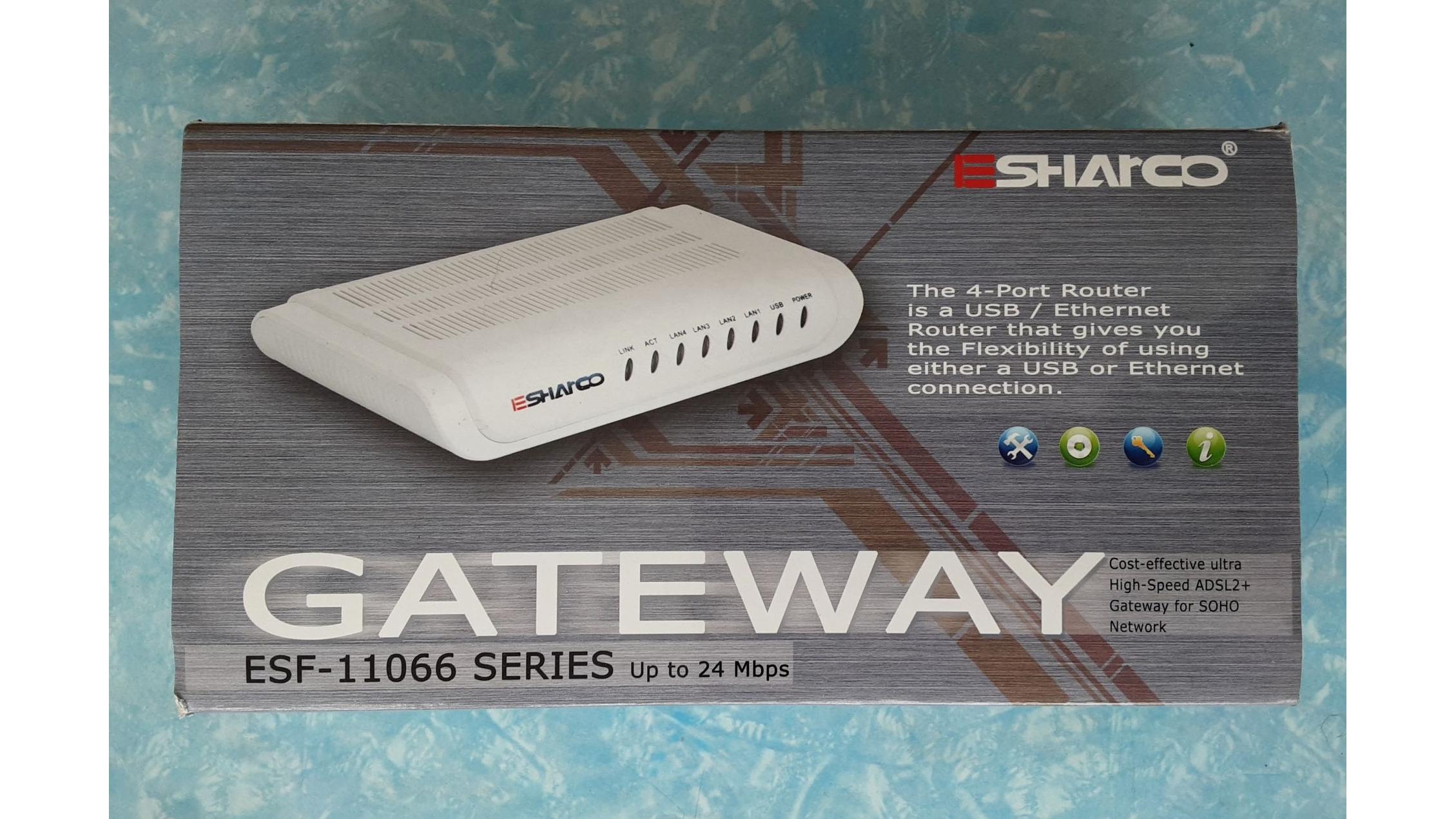مودم سیمی اشارکو مدل ESF-11066 با لوازم