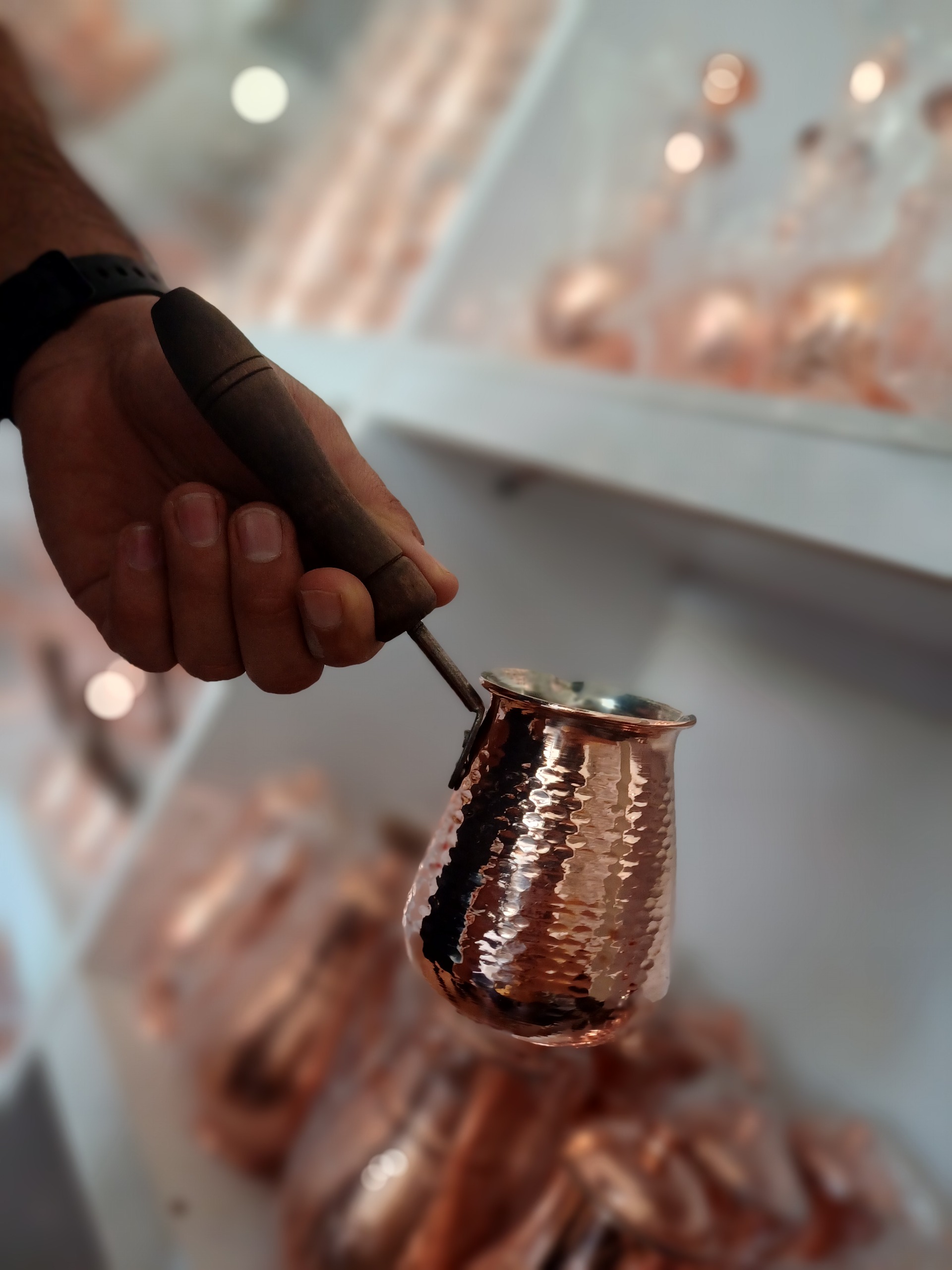 قهوه جوش مسی