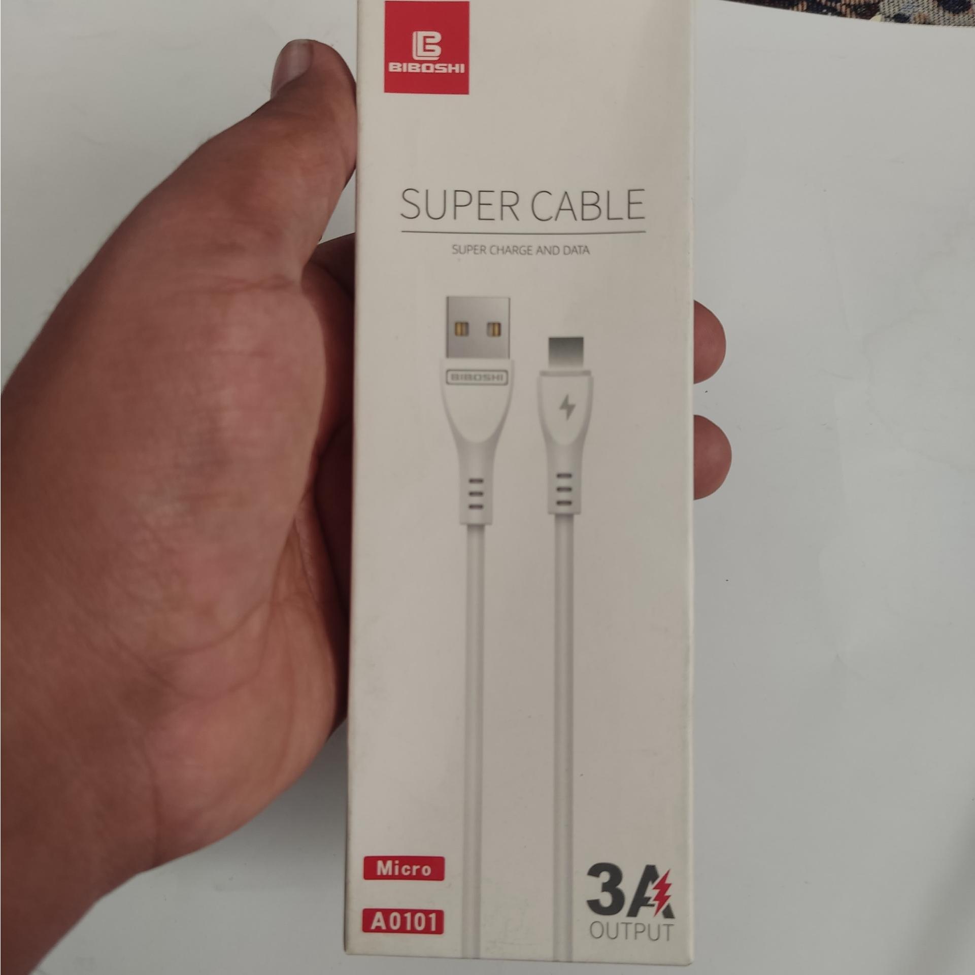 کابل شارژر میکرو BIBOSHI