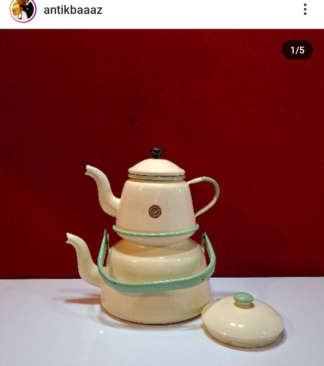 ست کتری قوری