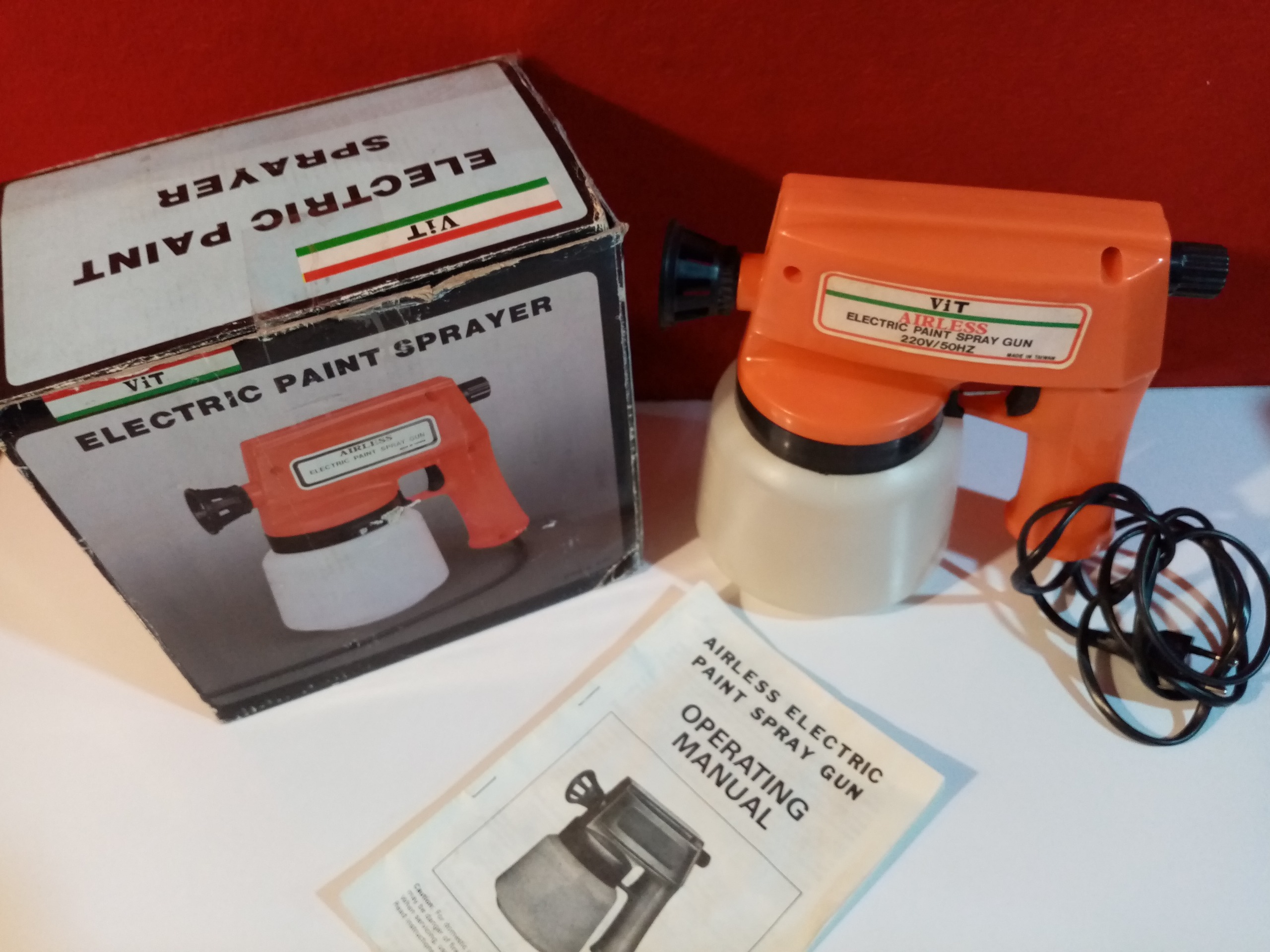 دستگاه رنگ پاش قدیم