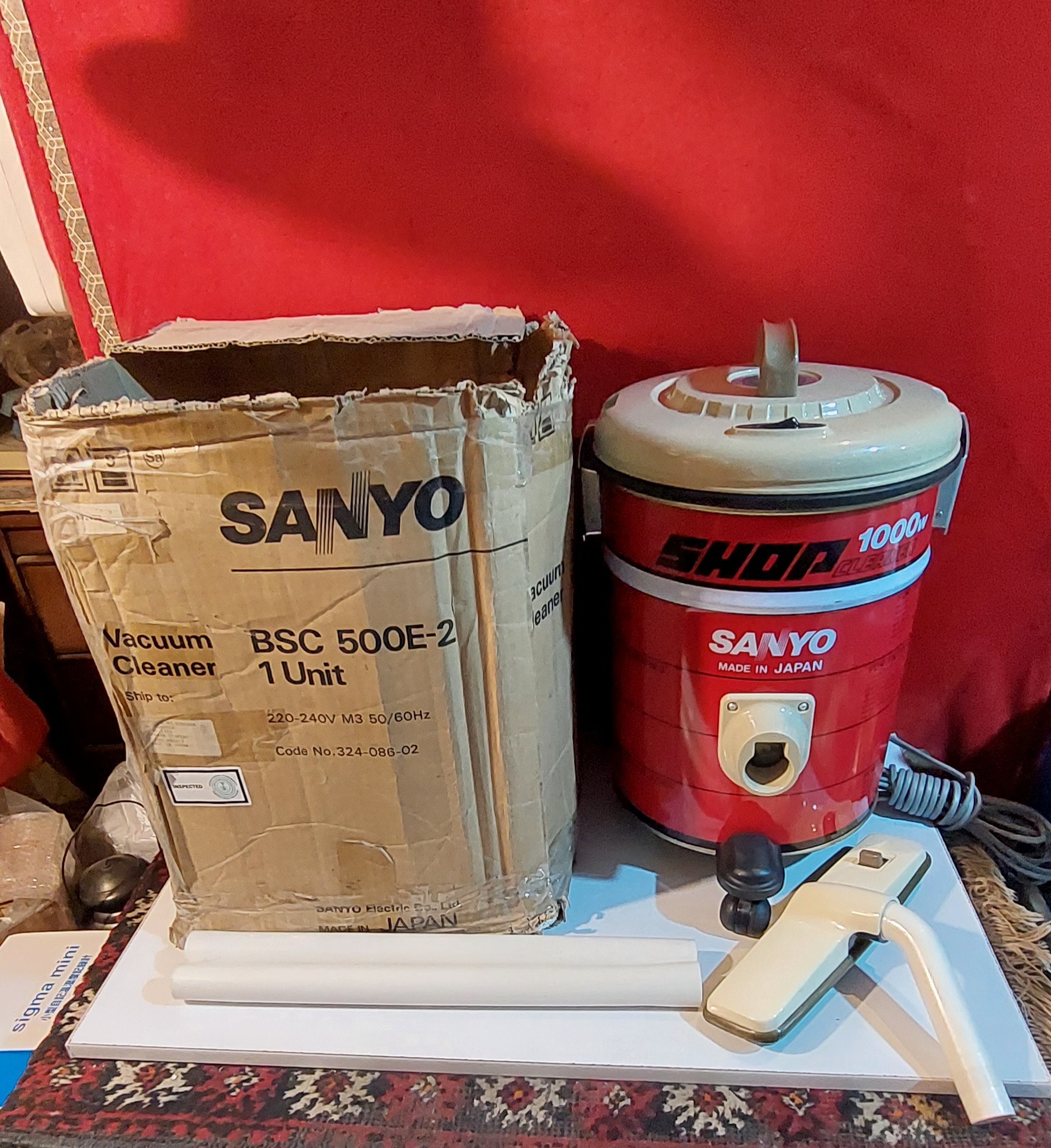 جارو برقی مدل سطلی