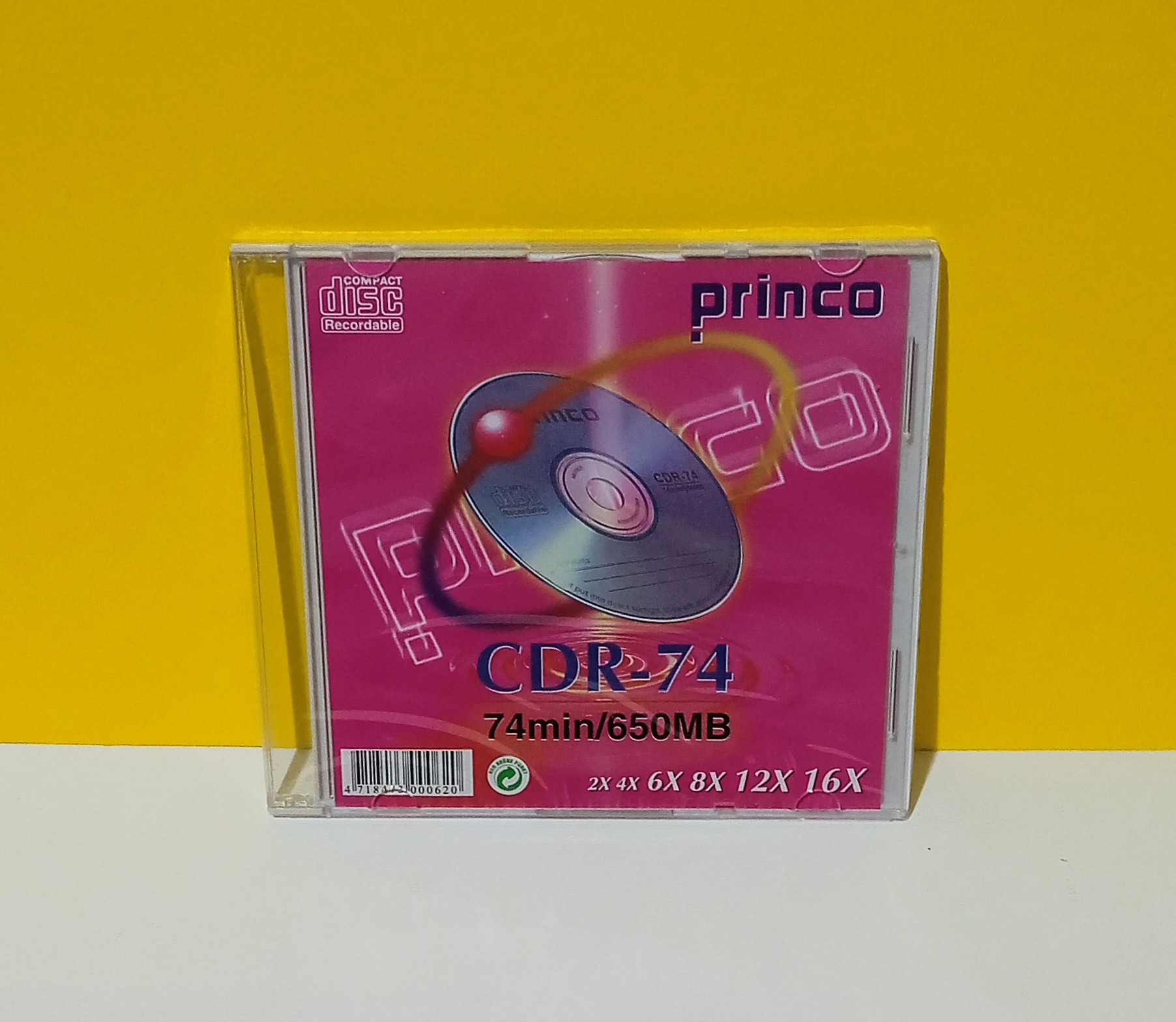 سی دی CD خام پرینکو قاب دار