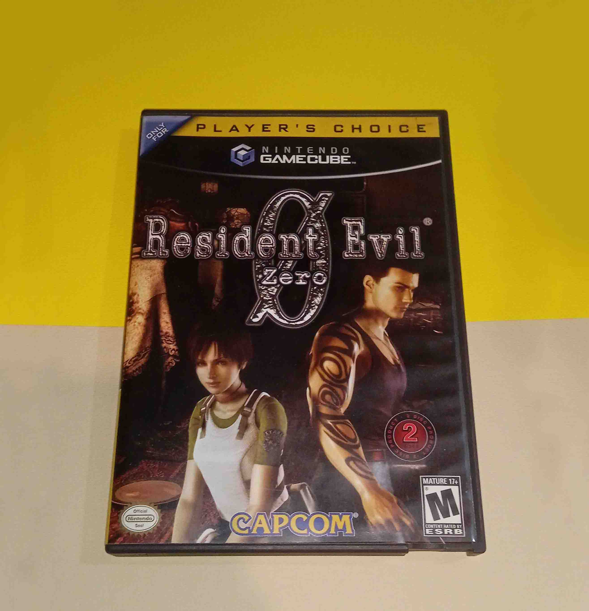 بازیGame Cube Resident Evil Zero اورجینال گیم کیوب
