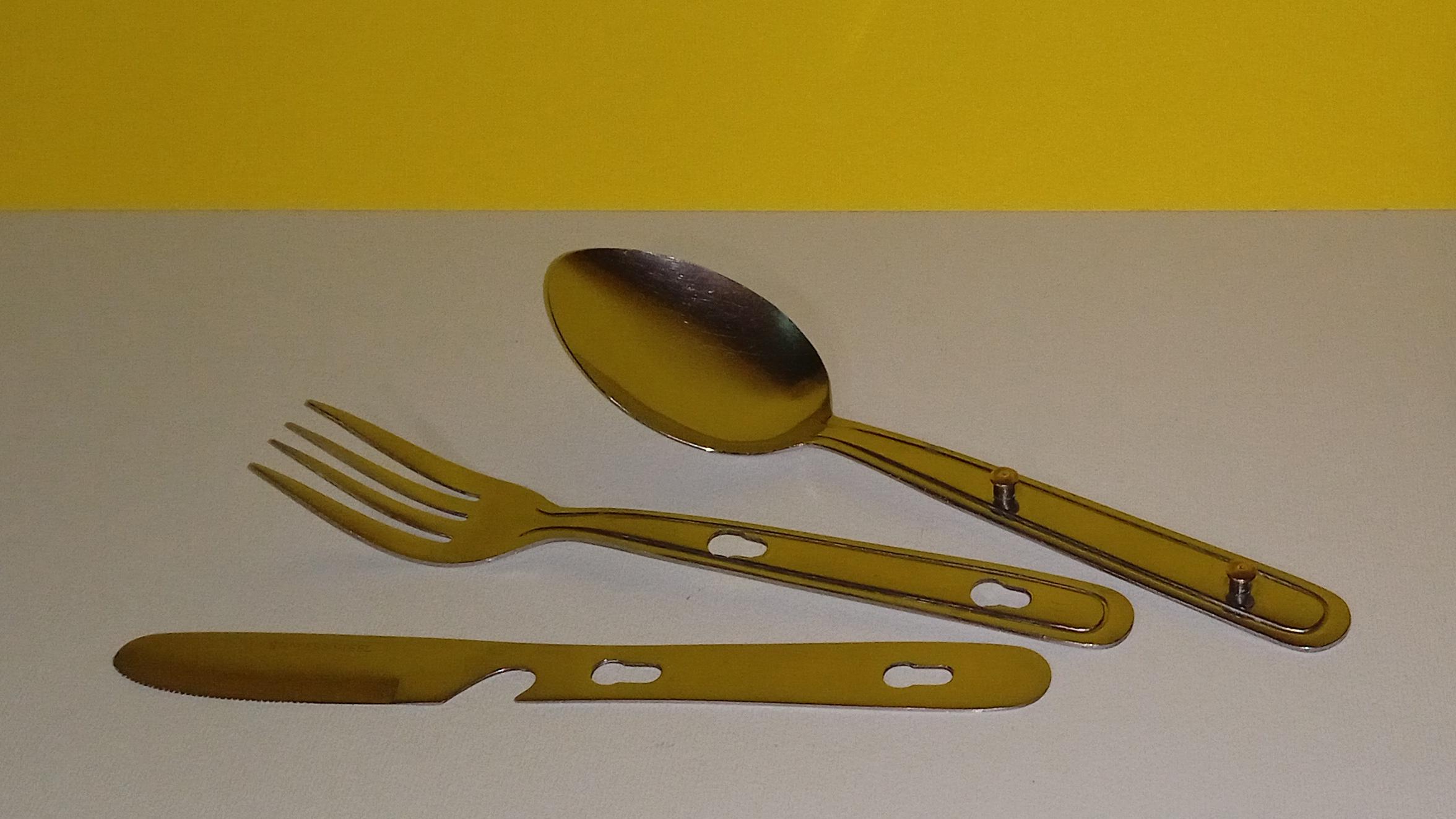 قاشق چنگال چاقو مسافرتی خارجی ساخت ژاپن و هدیه