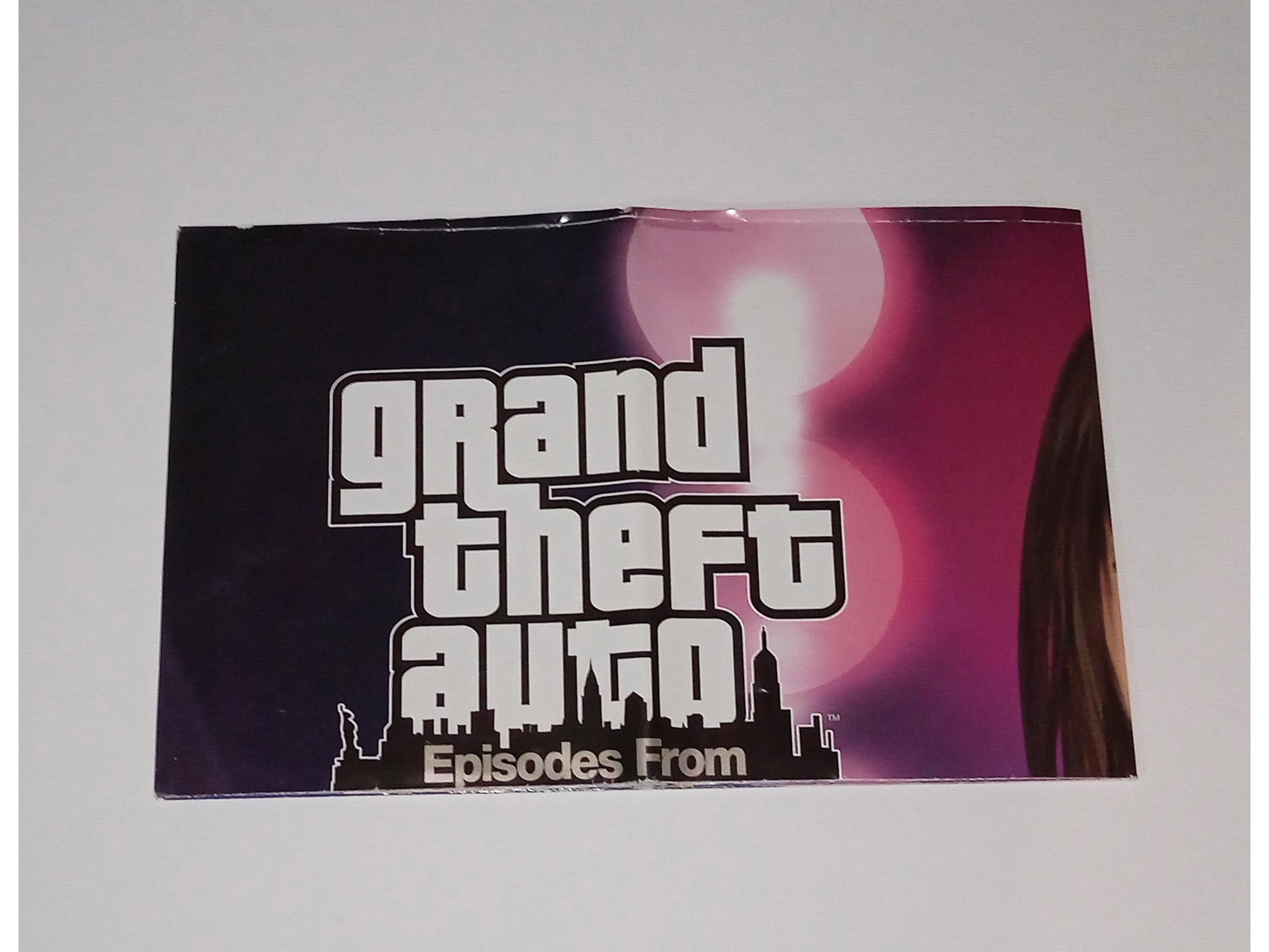 نقشه بازی PS3 GTA Liberty City اورجینال پلی 3