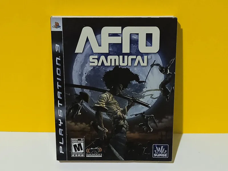 کاور مقوایی خالی بازی PS3 Afro Samurai اورجینال