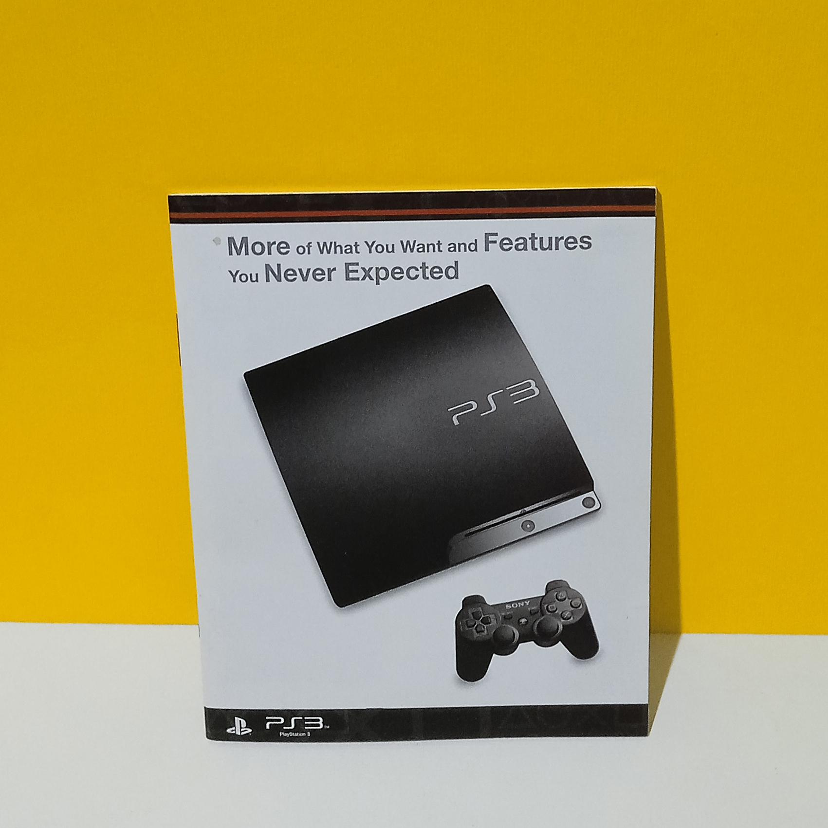 کاتالوگ یا دفترچه PS3 پلی استیشن 3 مدل اسلیم