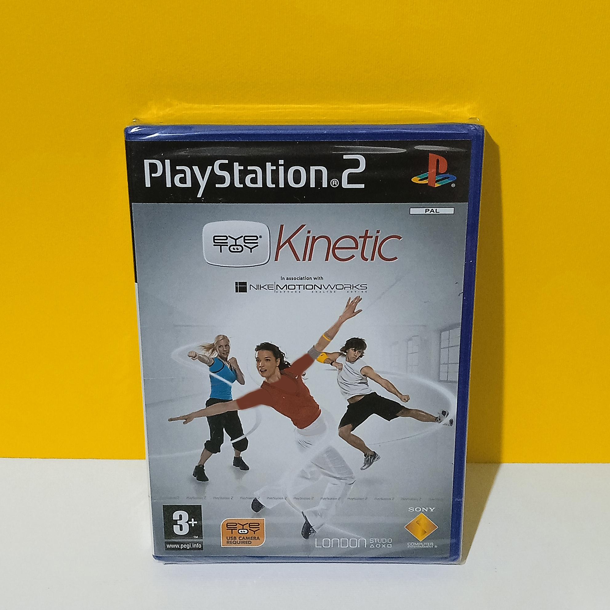 بازی PS2 eye toy Kinetic اورجینال پلی 2 اکبند