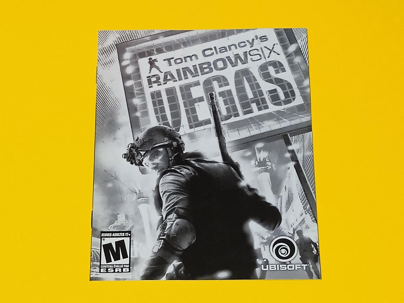 دفترچه بازی PS3 Rainbow Six Vegas پلی استیشن 3