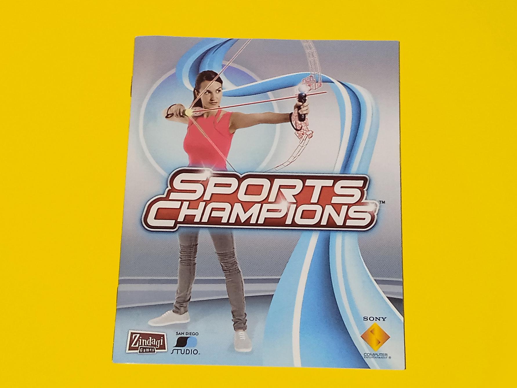 دفترچه دفترچه بازی PS3 Sports Champions اورجینال