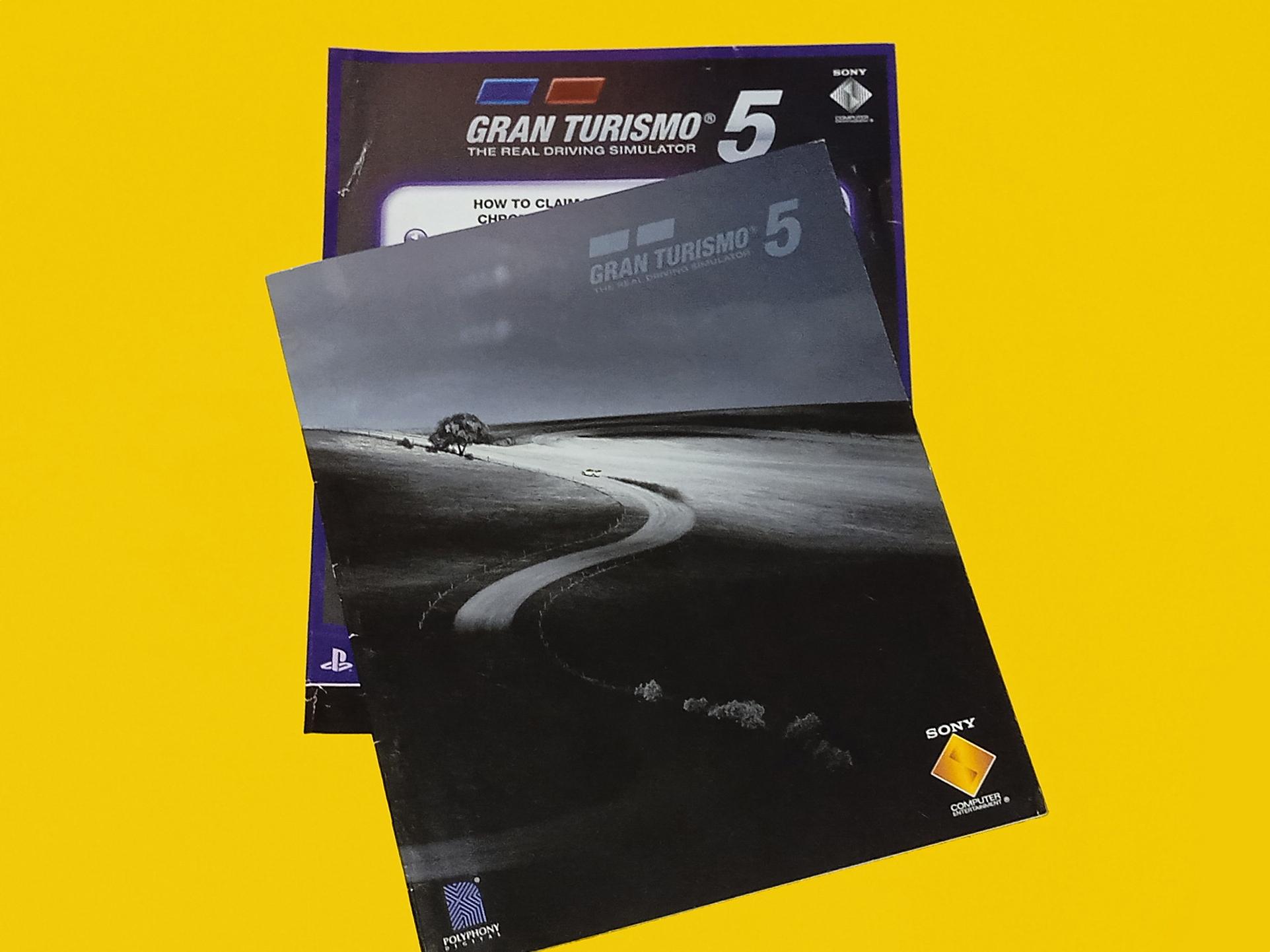 دفترچه بازی PS3 Gran Turismo 5 پلی استیشن 3
