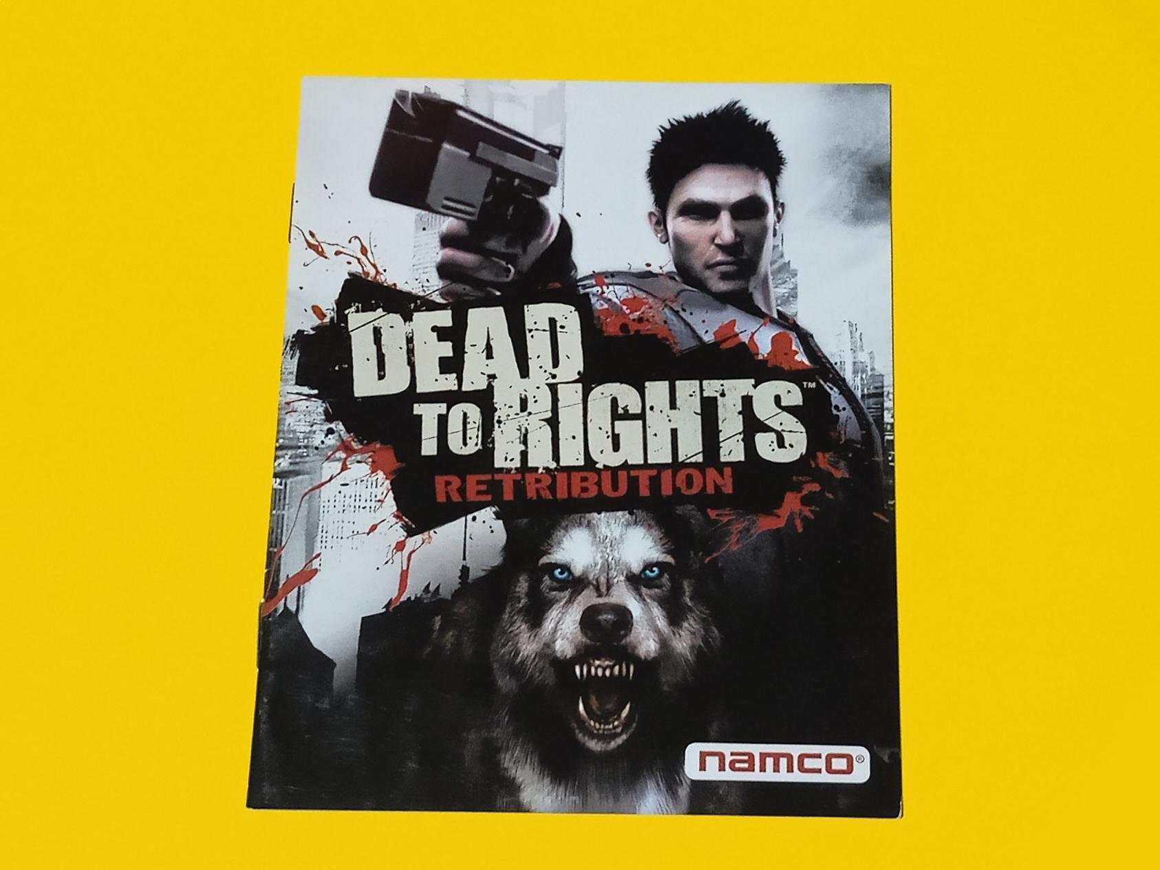 دفترچه بازی PS3 Dead to Rights پلی استیشن 3