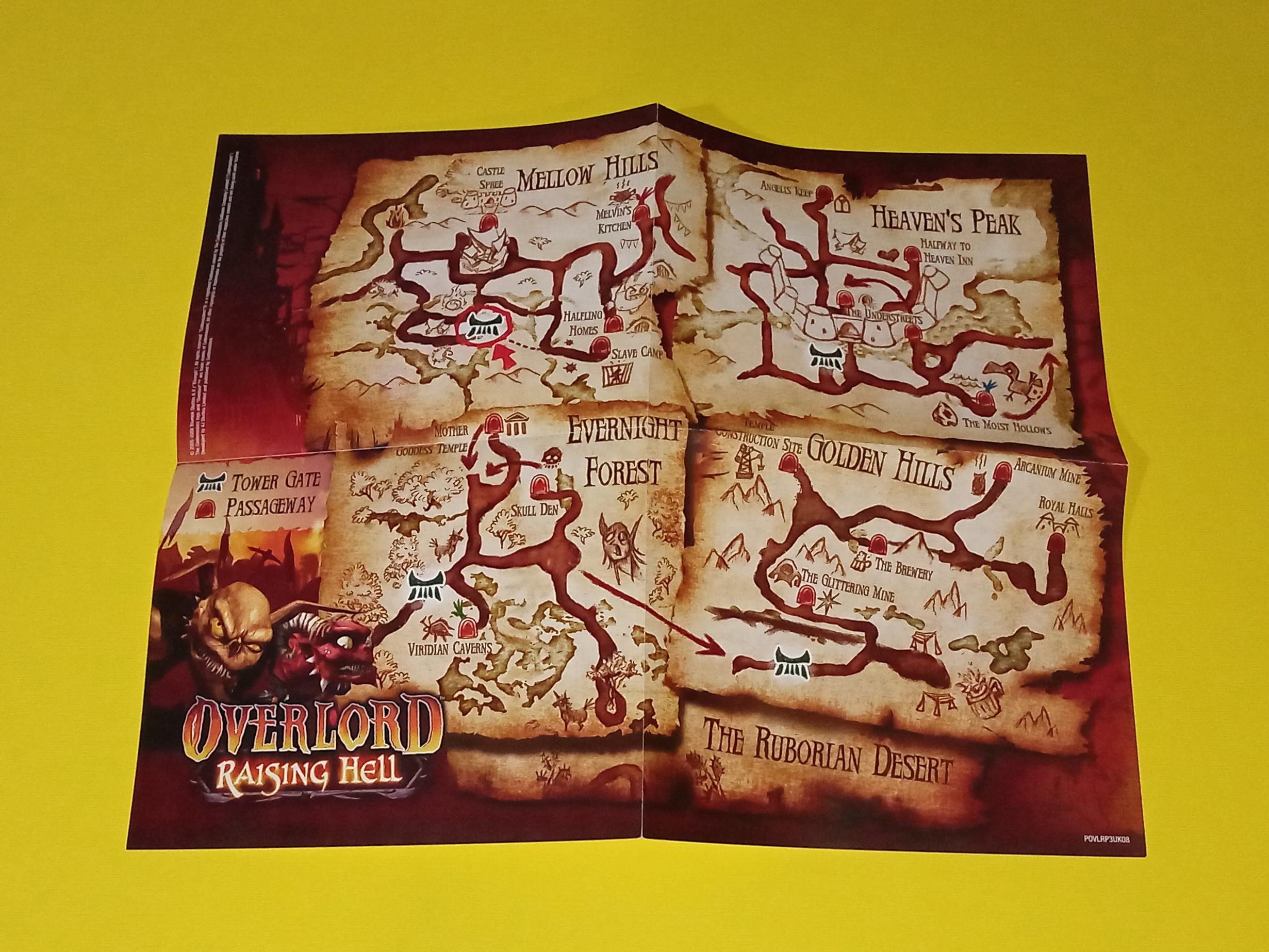 نقشه بازی PS3 Overlord اورجینال پلی استیشن 3