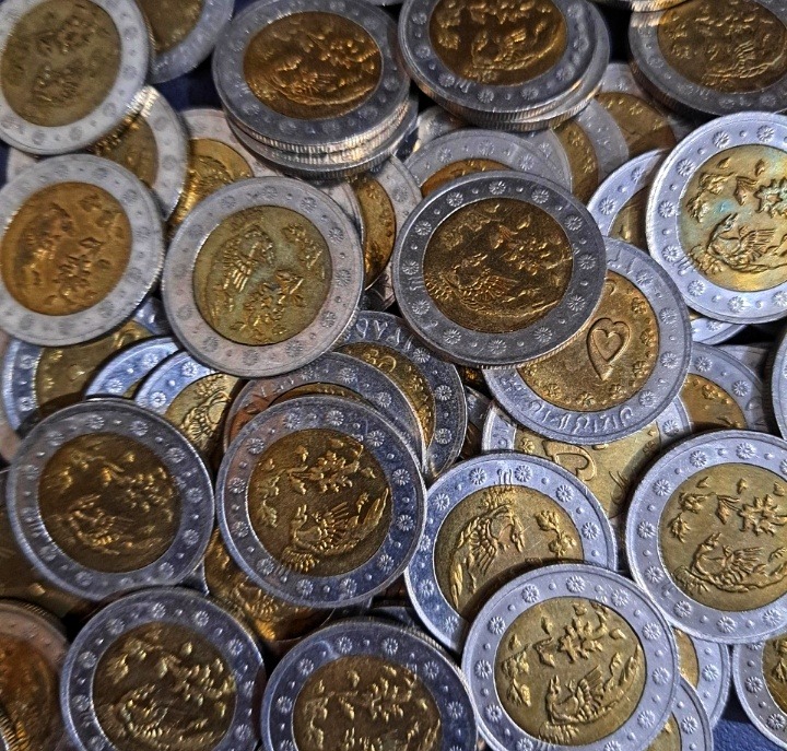 ده عددسکه 500ریالی سیمرغ جمهوری