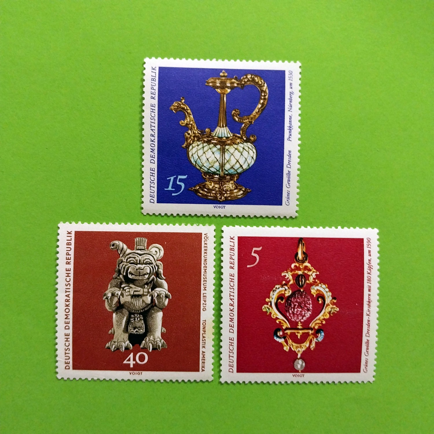 3 تمبر ظروف قدیمی و کمیاب | آلمان | 1971