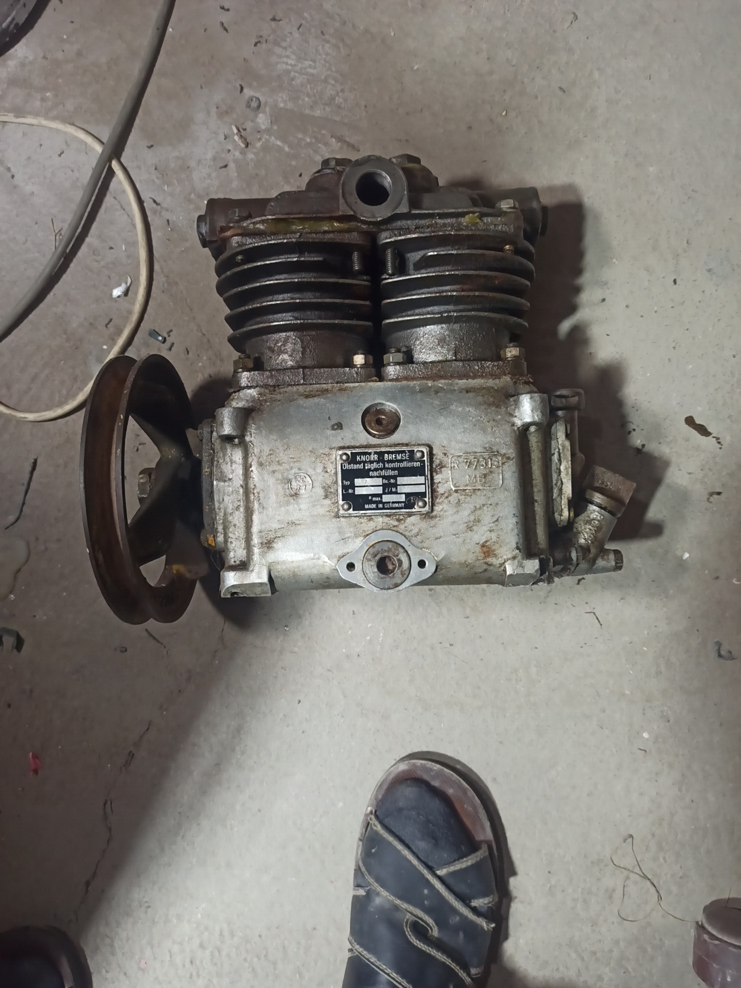 کمپرسور باد ماشین سنگین